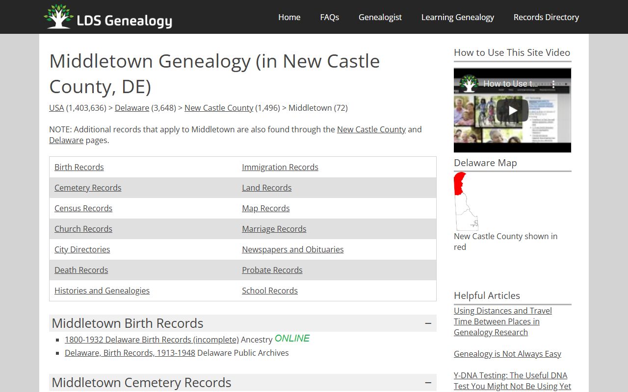 Middletown Dissolution Of Marriage genealogy