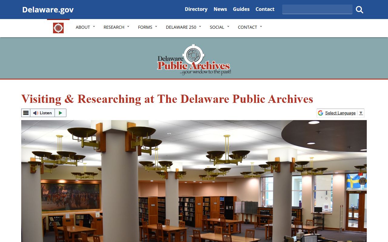 Delaware Public Archives Dissolution Of Marriage research page